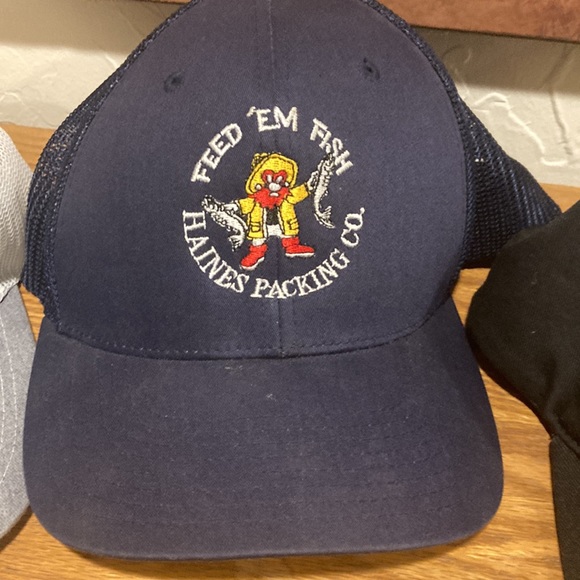 Three New Alaska Commercial Fishing company Hats - Picture 9 of 9